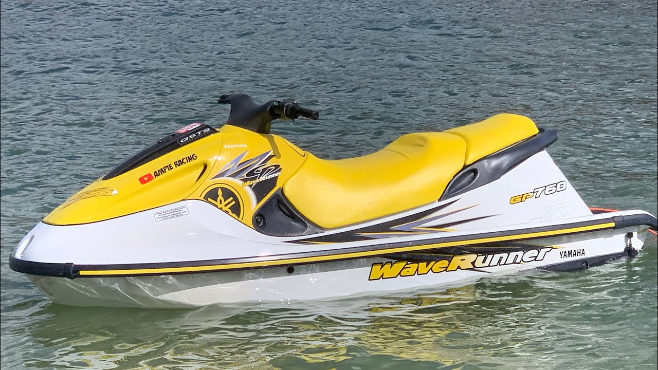 YAMAHA WAVERUNNER GP760 , BALADE ET DÉPANNAGE D’UN COLLÈGUE !