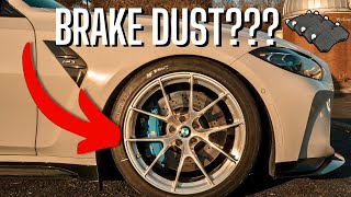 Track Pads Overkill | EBC RP1 & Bluestuff Brake Pad Review on my G80 M3
