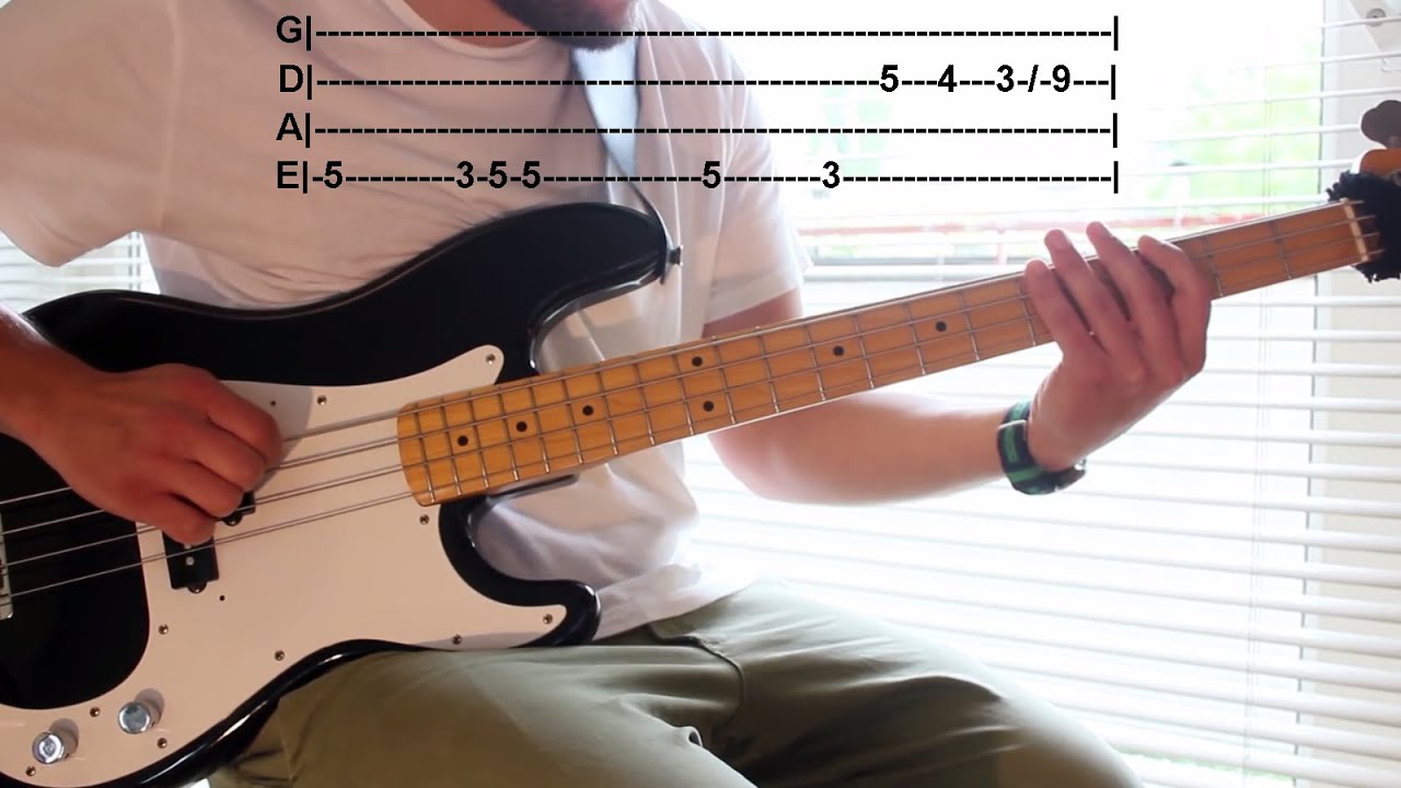 5 Seconds of Summer Girls Talk Boys bass cover + tab YouTube