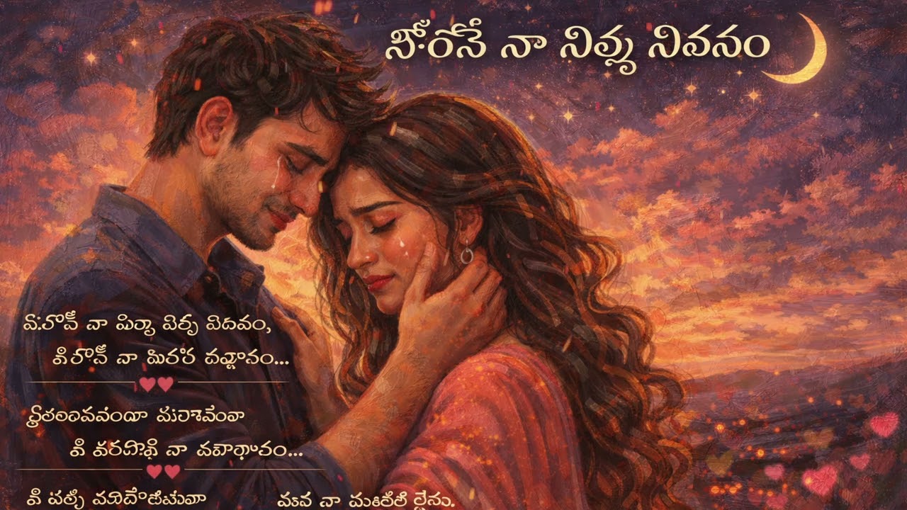 నీలోనే నా నిత్య నివాసం  Deep Telugu Love Song  Heart Touching Romantic Poetry
