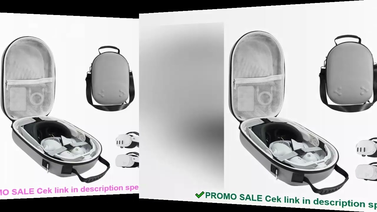 Hard Carrying Case Drop-resistant Portable Storage Bag Travel Carry Bag for Meta Quest 3/3S VR Heads