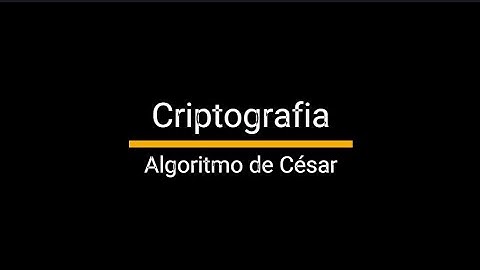 Script em python criptografia com algoritmo de César