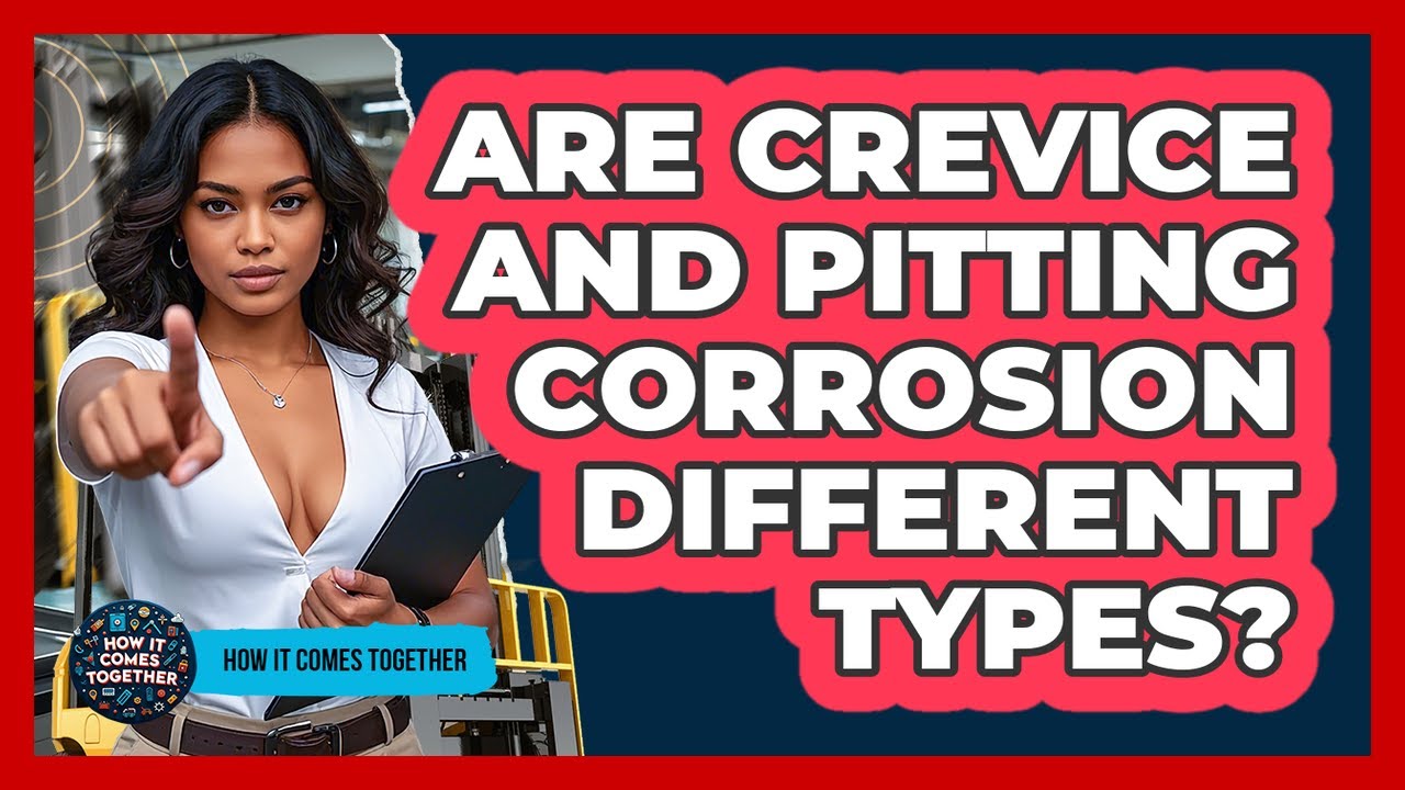 Are Crevice And Pitting Corrosion Different Types? - How It Comes Together