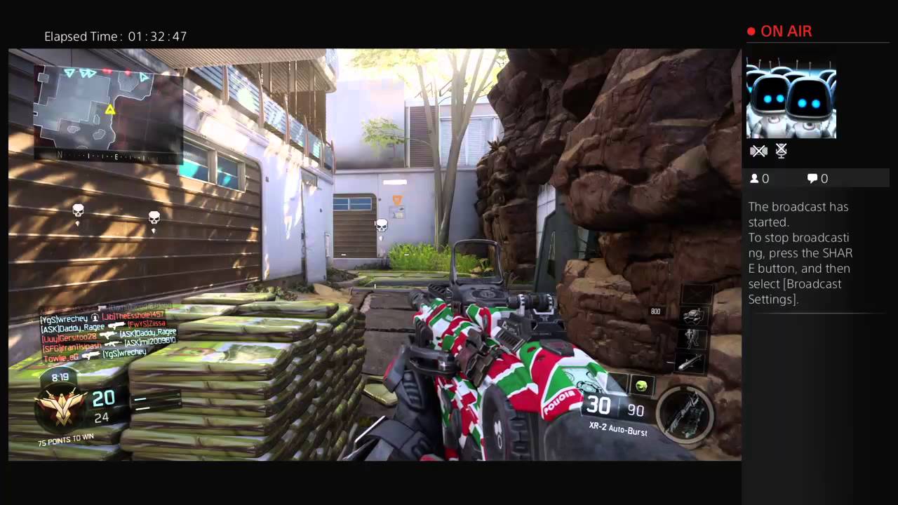 ChubbyFatKiller's Live BO3 PS4 Broadcast