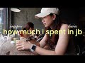 How much i spent a day in jb  singapore weekend diaries thrifting cafes hai di lao