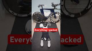 Everything I'm packing for my Ironman 70.3