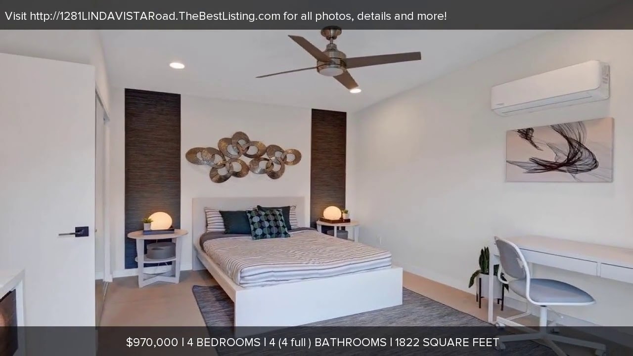 1281 LINDA VISTA Road, Palm Springs, CA Presented by Clay Baham.