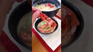 【紅ズワイがにの無水味噌バターミルクなべ】