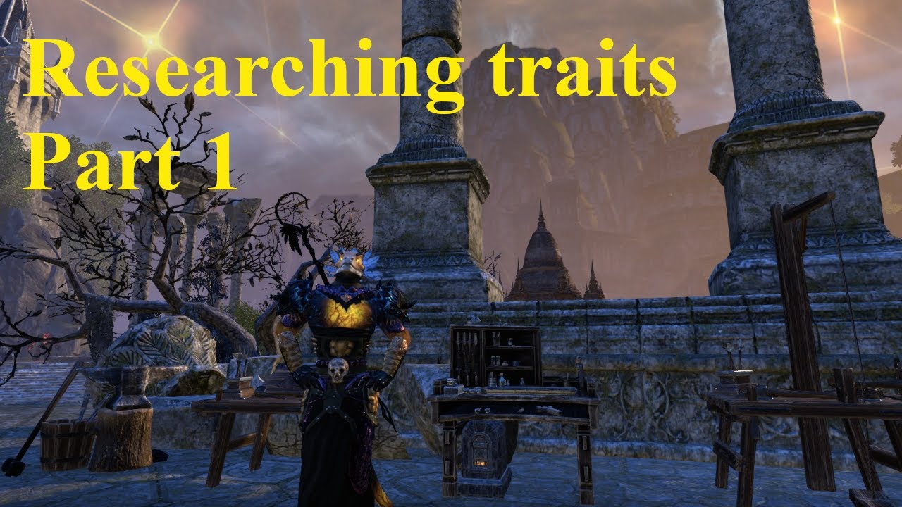 ESO Researching Traits Part 1 - YouTube