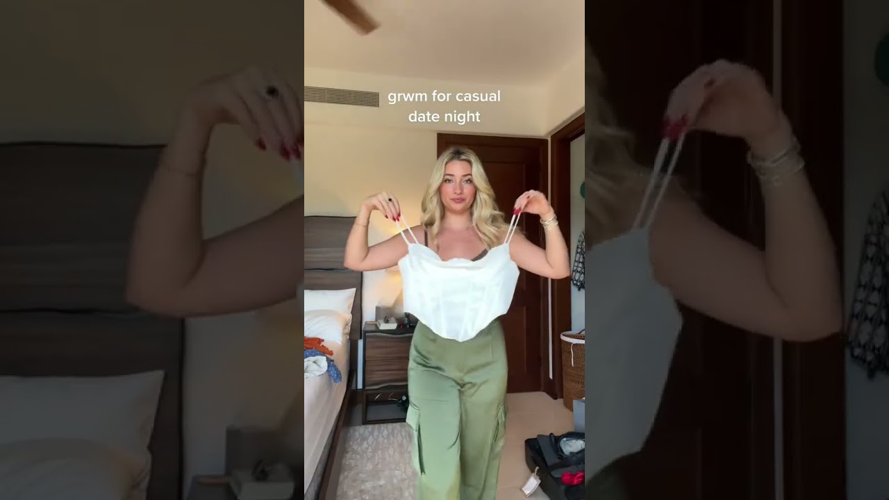 GRWM for a casual date night