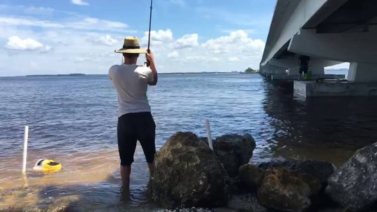 Fishing at Sanibel Island Catfish, Snapper, and Jack YouTube