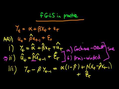 fGLS for serially