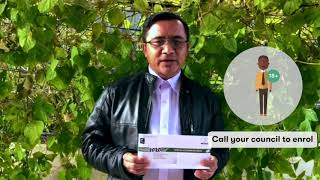 How to enrol to vote in local council elections (Nepali)
