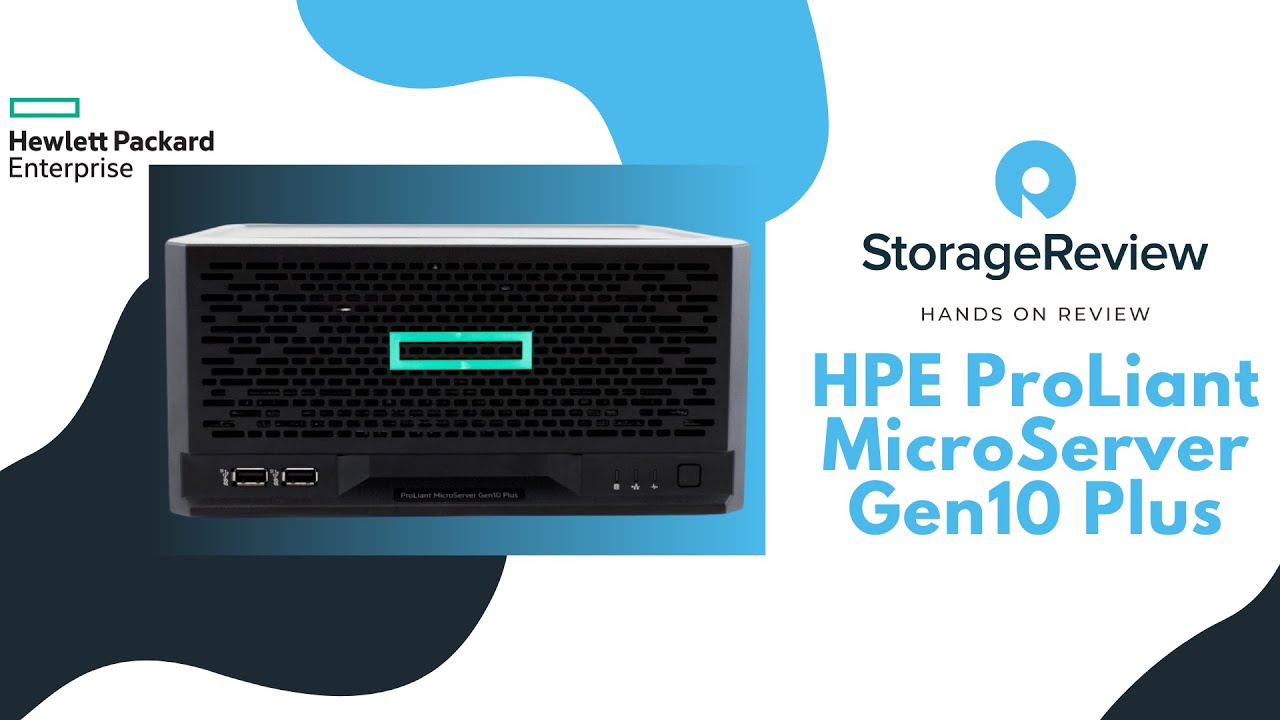 HPE ProLiant MicroServer Gen10 Plus Hands on Review 