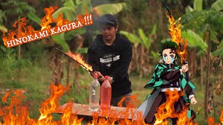 Jual pedang katana nichirin tanjiro kamado V2 yorichi rengoku tanjiro