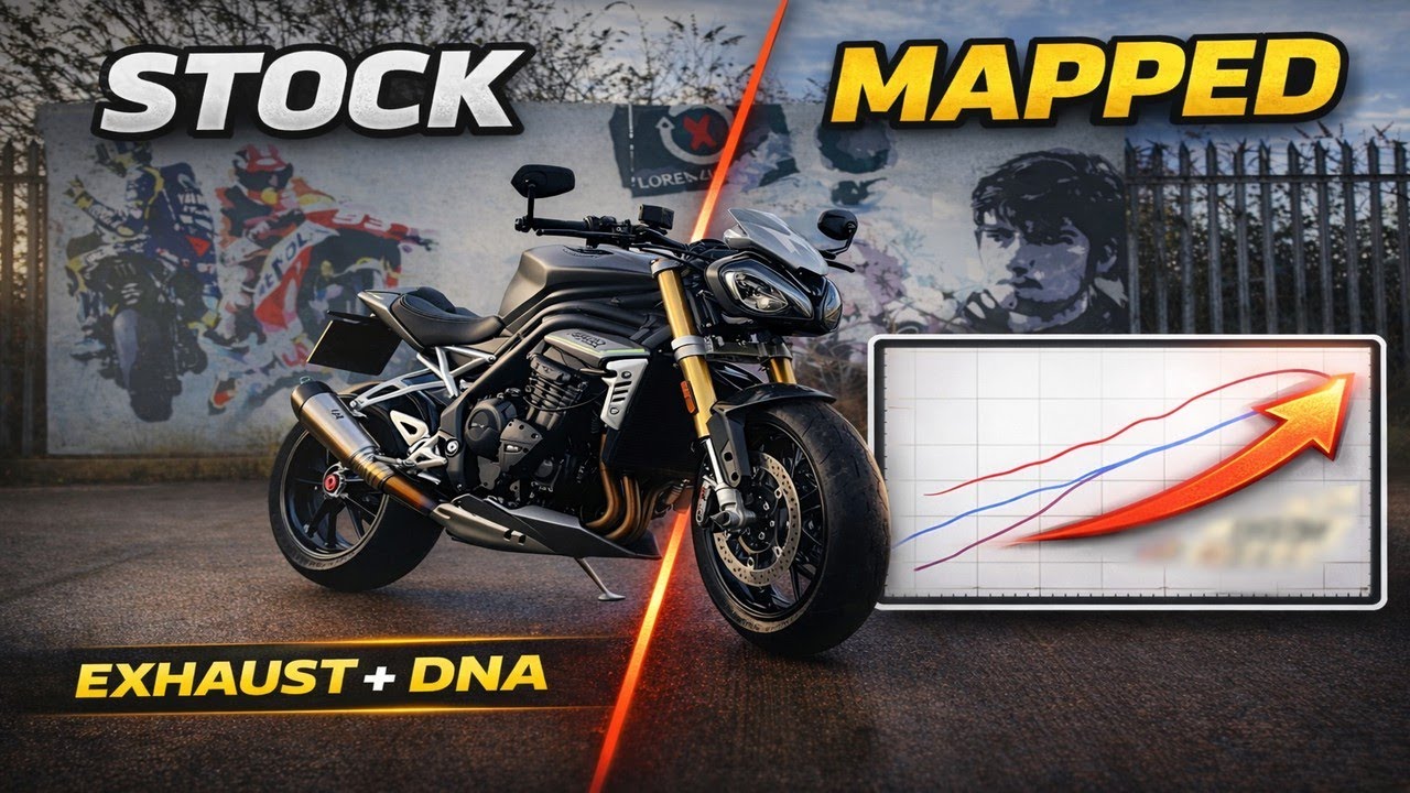 WASTE OF MONEY?! Triumph Speed Triple1200 RS Stock vs Modified. Mapping Results are in!!!