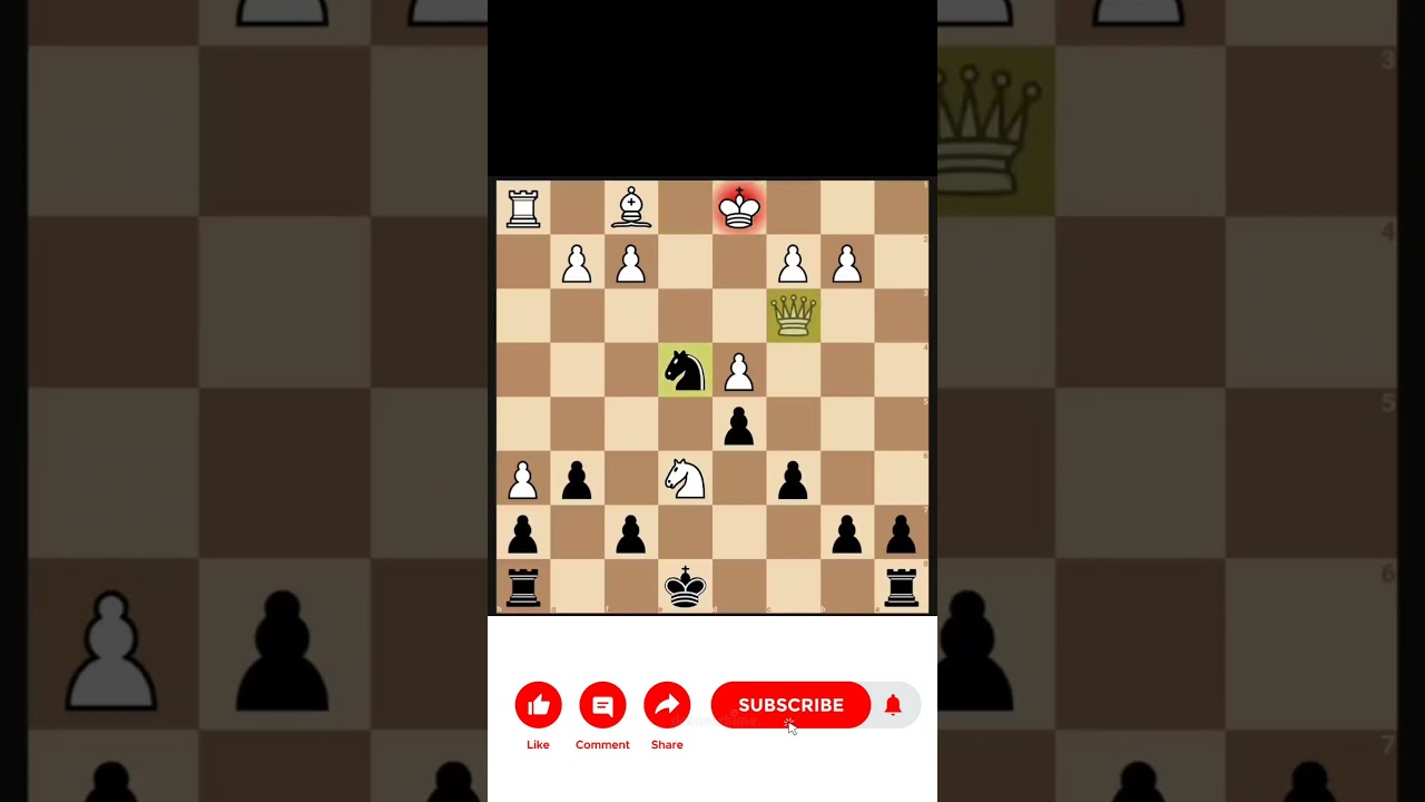 Fork by the Knight | Material Advantage | Chess_traps | Puzzle_008