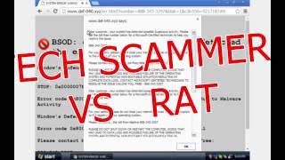 WINDOWS TECH SCAMMER VS RAT (popup scammer)