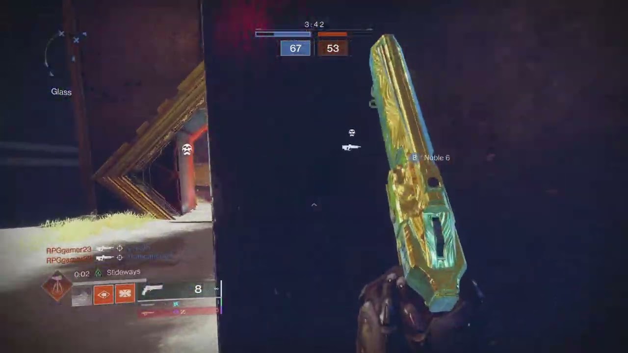 Destiny 2 Crucible - Crimils Dagger with Slideways and Adagio is so good