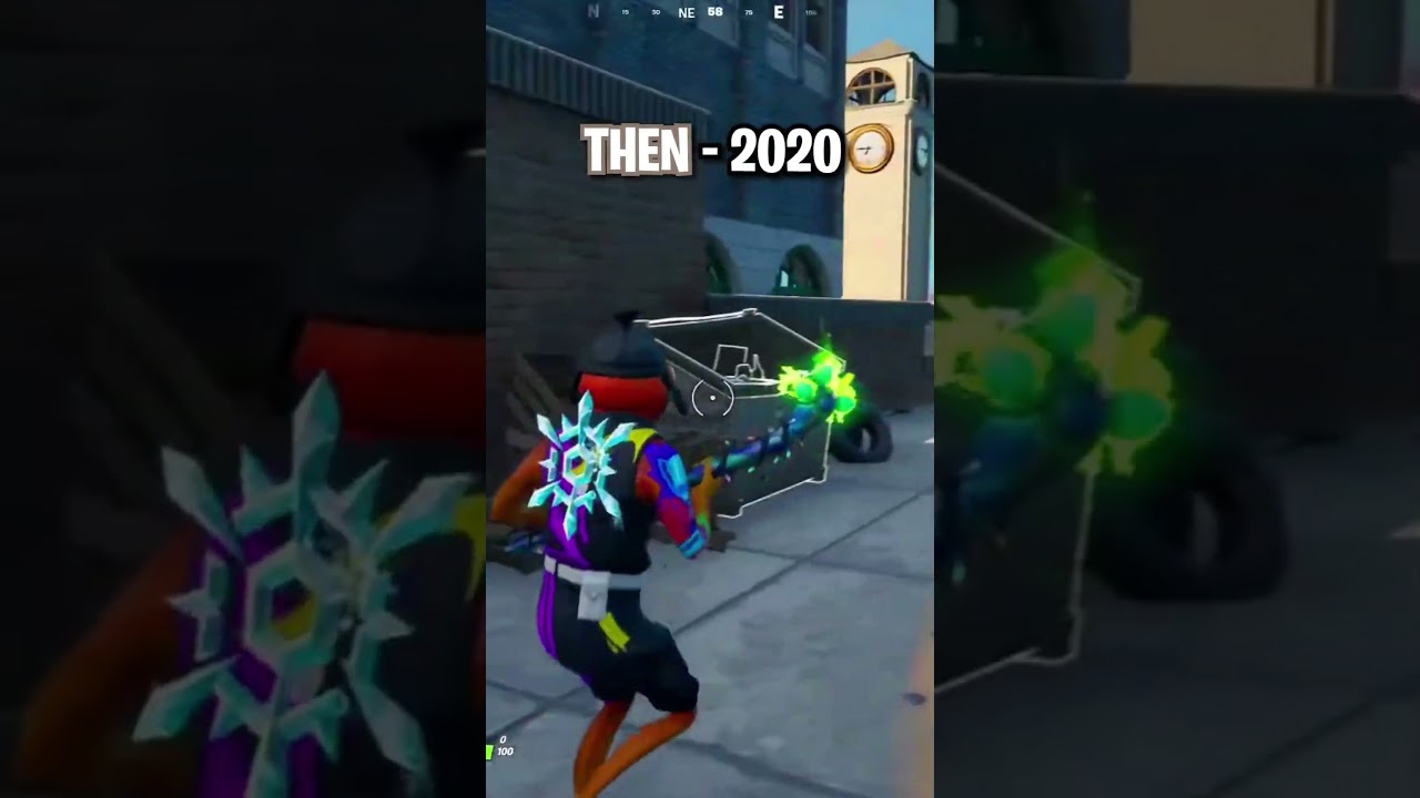 NOW VS. THEN 🥺🥺 #gaming #fortnite #shorts