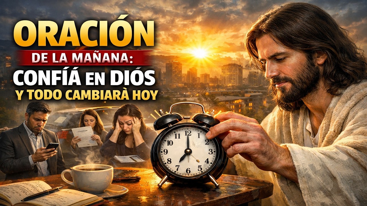 Oración de la mañana: Confía en Dios y todo cambiará hoy - YouTube