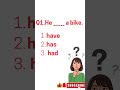 Easy English Quiz – Can You Get It Right? ✅ #Shorts #shortsfeed