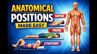 Anatomical Positions Explained Simply | Supine, Prone, Lithotomy | Physio Anatomy