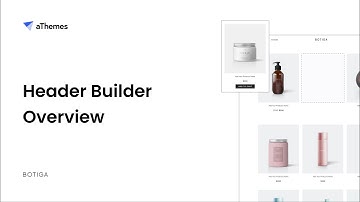 Header Builder in the Botiga WordPress theme
