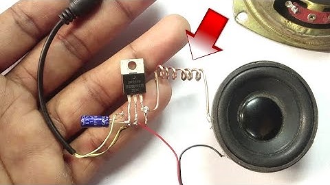 audio amplifier with irfz44n mosfat circuit | MOSFET z44n