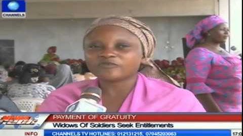 Wives Of Slain Soldiers Seek Payment Of Gratuity