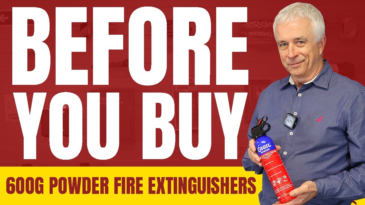 600g Powder Fire Extinguisher EXPLAINED By Expert