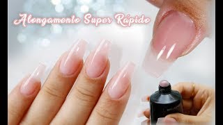 Alongamento Polygel rápido e prático Molde F1 | Aline Makelyne