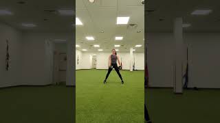 dumbbell lateral squat