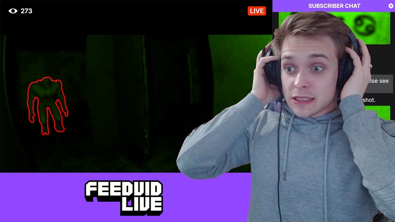 THE SCARIEST TWITCH STREAM ON THE PLATFORM!!!! | FEEDVID Live