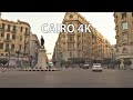 Cairo 4K Driving Downtown Egypt 