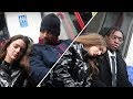 SLEEPING on STRANGERS on the SUBWAY! (London)