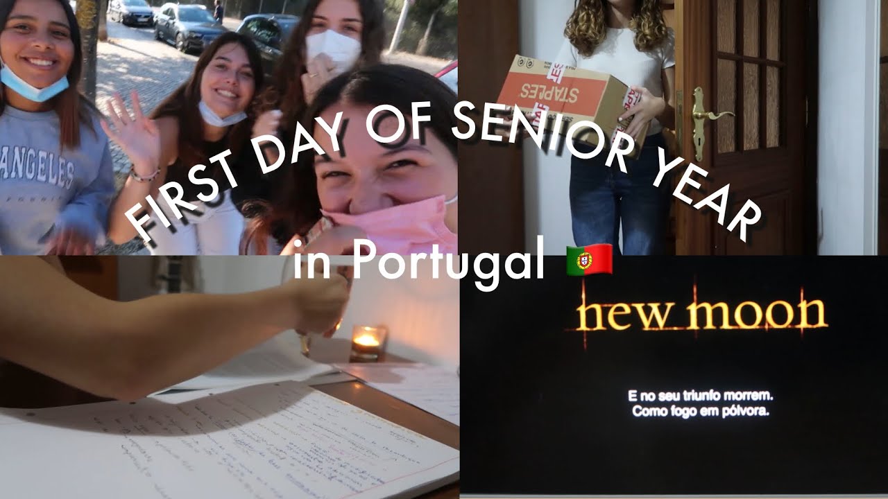 first day of senior year ( in Europe, Portugal )