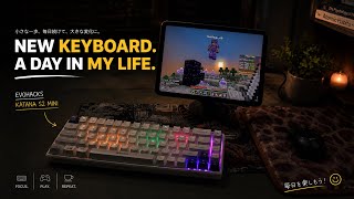 🔥My New Keyboard Changed My Setup 👀 | A Day In My Life
