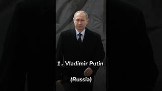 TOP  10  Most Powerful Presidents in The World 💪😎#shorts