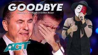 AGT 2023 | Mysterious Participants Sing the Song "Goodbye" all the Judges are very sad