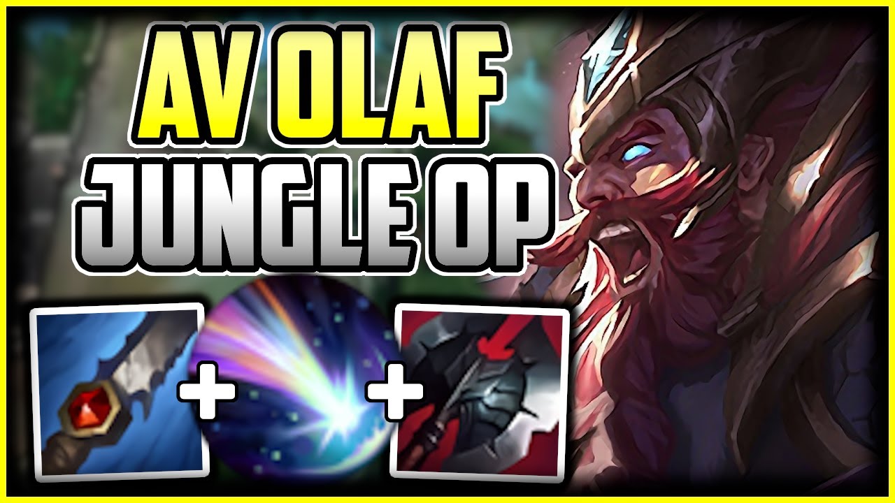 How To Play Olaf Jungle Best Runes Build S Olaf Commentary Guide League Of Legends Youtube