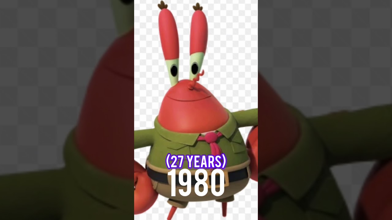 MR.CRAB EVOLUTION (1953-2025). 