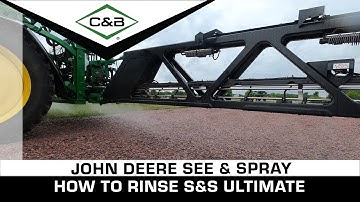 How to Rinse: John Deere See & Spray Ultimate