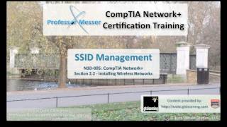 CompTIA Network+ N10-005: 2.2 - SSID Management