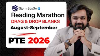 PTE Reading Drag and Drop Explained | Guaranteed Score Boost | Day 1 Reading Marathon | August 2026