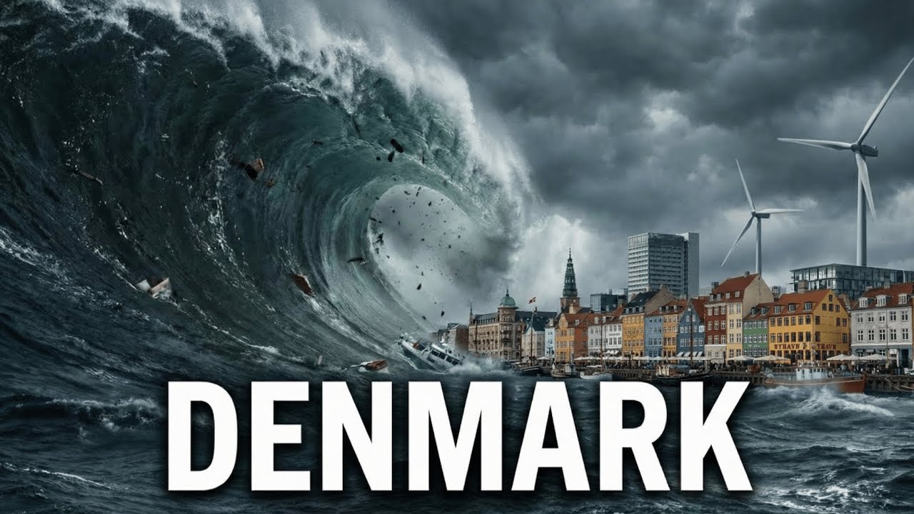 Copenhagen Tsunami Disaster | Denmark Flood Cinematic | Waves Bigger Than Buildings(Fictional VFX)