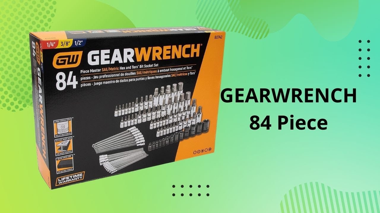 GEARWRENCH 80742 84 PC DRIVE BIT SOCKET SET REVIEW | Tool reviews in ...