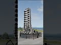 24 Mercedes SUVs went down from the top 😱 #gaming #beamngdrive #shorts #cartoon