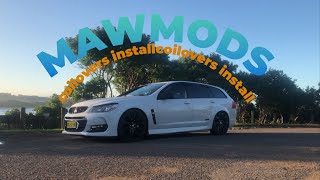 lowering the vf commodore
