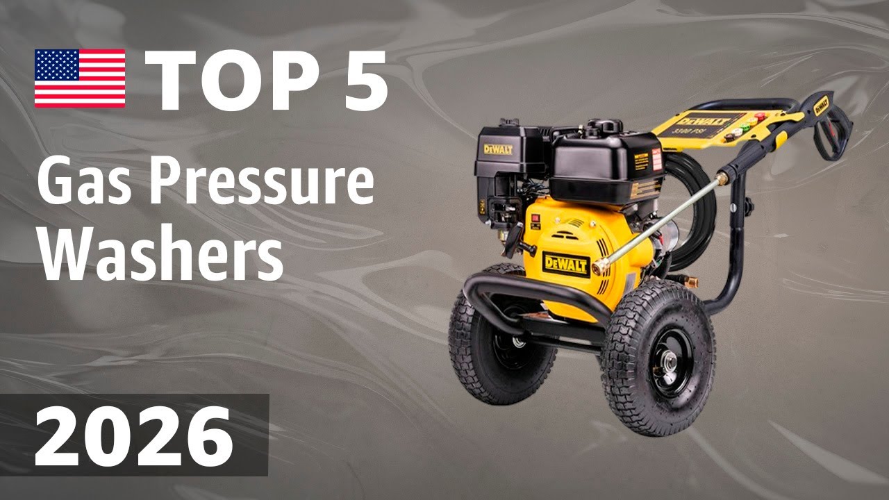 TOP—5. Best Gas Pressure Washers 2026